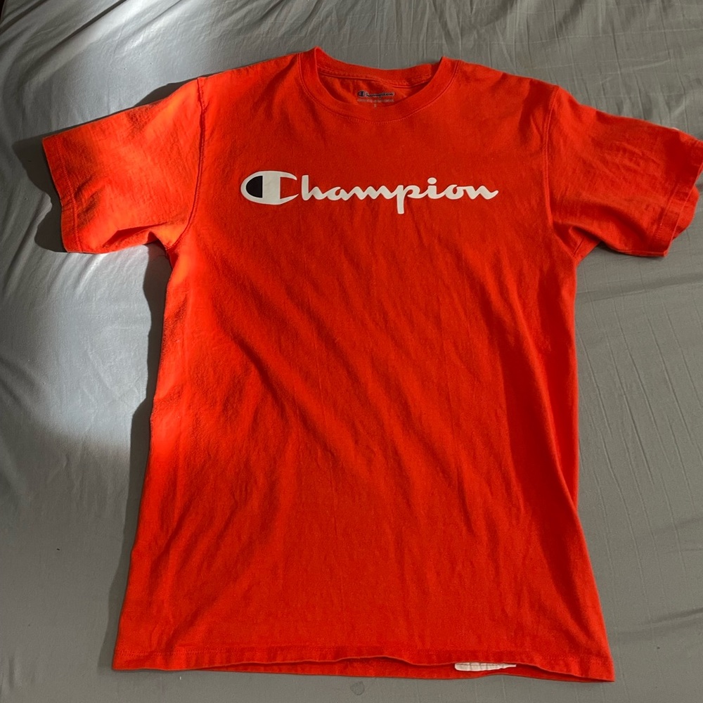 Orange Champion T-shirt